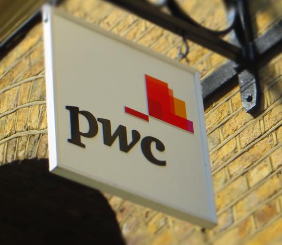 PwC Sign (photo courtesy of Howard Lake https://flic.kr/p/fMEtWh)