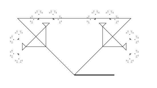 Abstract graphic depicting artificial intelligence