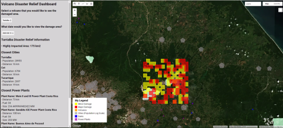 VolcanoResponse Dashboard